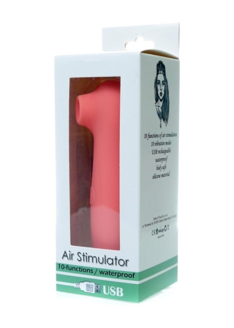 AIR STIMULATOR USB 10 FUNCTIONS PEACH AIR STIMULATOR USB 10 FUNCTIONS PEACH