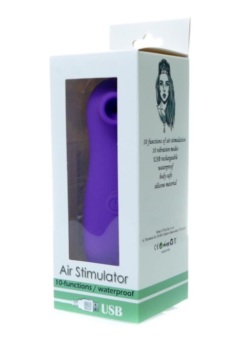 AIR STIMULATOR USB 10 FUNCTIONS PURPLE AIR STIMULATOR USB 10 FUNCTIONS PURPLE