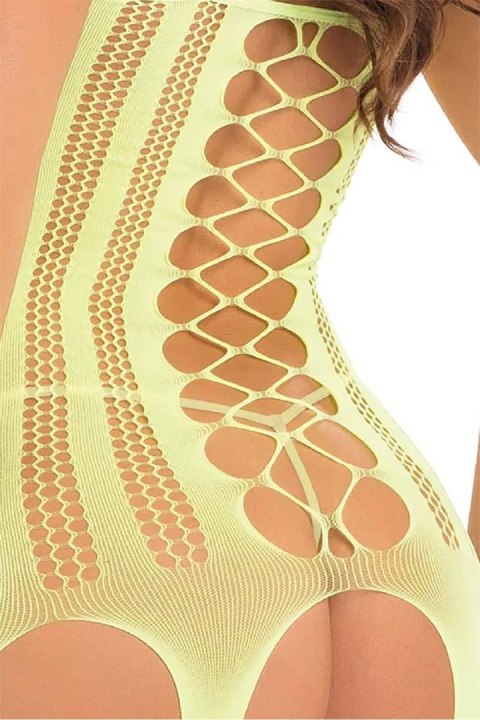 FAKE NEWS BODYSTOCKING YELLOW, OS FAKE NEWS BODYSTOCKING YELLOW, OS