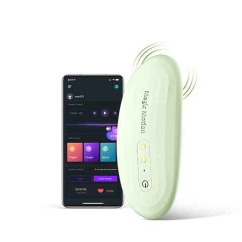 MAGIC MOTION-NYX SMART PANTY VIBRATOR GREEN MAGIC MOTION-NYX SMART PANTY VIBRATOR GREEN