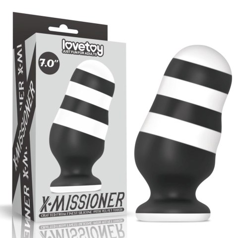 7.0"""" X-MISSIONER BUTT PLUG 7.0"""" X-MISSIONER BUTT PLUG