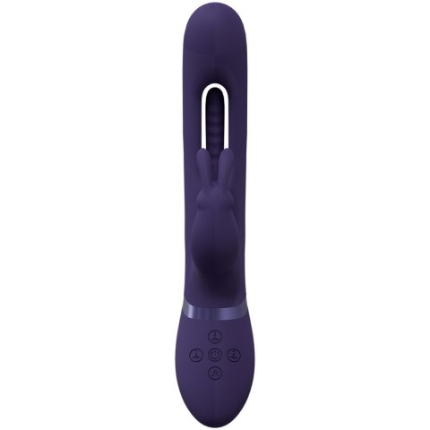 MIKA - TRIPLE RABBIT WITH G-SPOT FLAPPING - PURPLE MIKA - TRIPLE RABBIT WITH G-SPOT FLAPPING - PURPLE