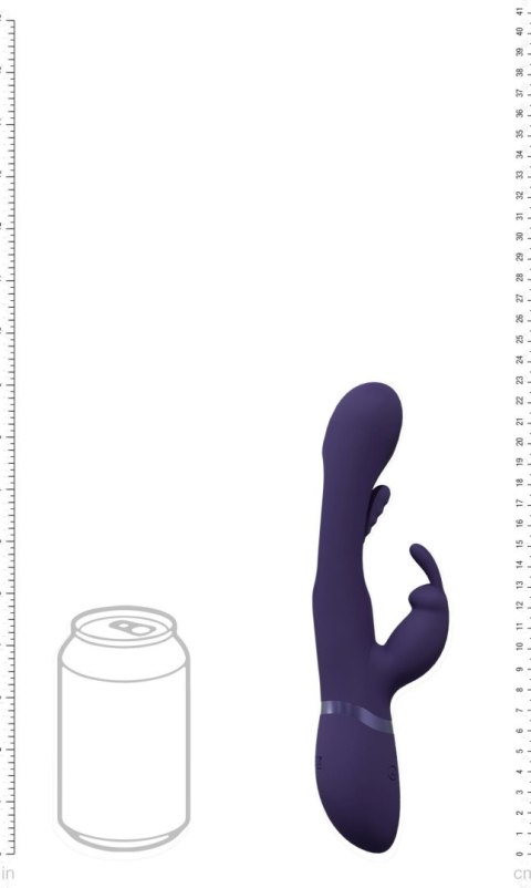 MIKA - TRIPLE RABBIT WITH G-SPOT FLAPPING - PURPLE MIKA - TRIPLE RABBIT WITH G-SPOT FLAPPING - PURPLE