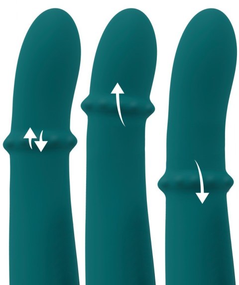 WIBRATOR Z PORUSZAJĄCYM SIĘ PIERŚCIENIEM 22,7 CM SMILE WIBRATOR Z PORUSZAJĄCYM SIĘ PIERŚCIENIEM 22,7 CM SMILE