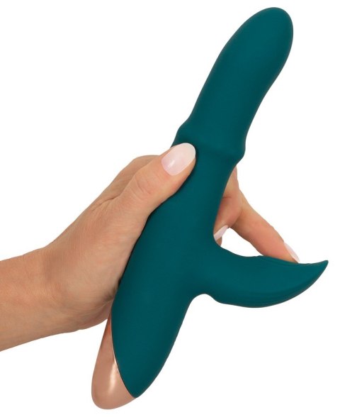 WIBRATOR Z PORUSZAJĄCYM SIĘ PIERŚCIENIEM 22,7 CM SMILE WIBRATOR Z PORUSZAJĄCYM SIĘ PIERŚCIENIEM 22,7 CM SMILE