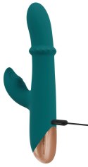 WIBRATOR Z PORUSZAJĄCYM SIĘ PIERŚCIENIEM 22,7 CM SMILE