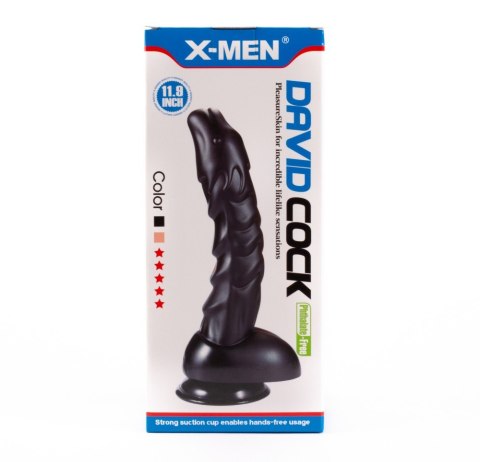DILDO SZTUCZNY PENIS PRZYSSAWKA REAL SEX 27 CM