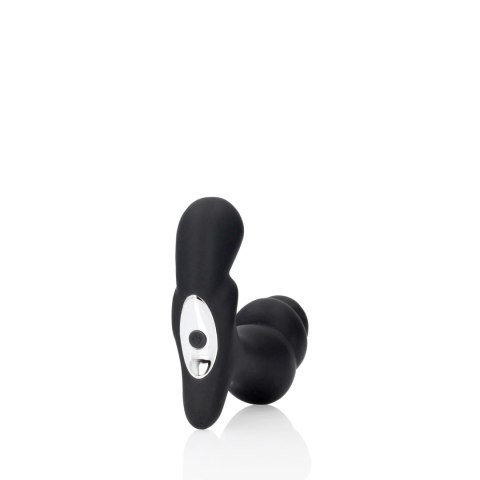 Stacked Vibrating Prostate Massager with Remote Control - Black Stacked Vibrating Prostate Massager with Remote Control - Black
