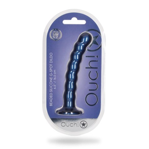 Beaded Silicone G-Spot Dildo - 6,5'' / 16,5 cm Beaded Silicone G-Spot Dildo - 6,5'' / 16,5 cm