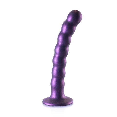 Beaded Silicone G-Spot Dildo - 6,5'' / 16,5 cm Beaded Silicone G-Spot Dildo - 6,5'' / 16,5 cm
