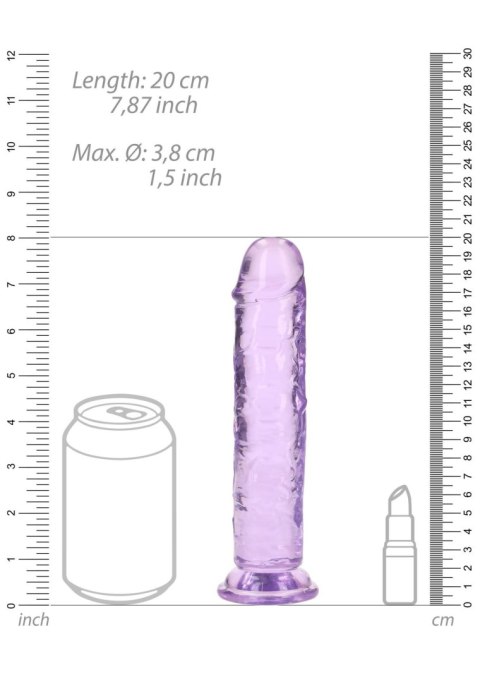 Straight Realistic Dildo with Suction Cup - 7'' / 18 Straight Realistic Dildo with Suction Cup - 7'' / 18