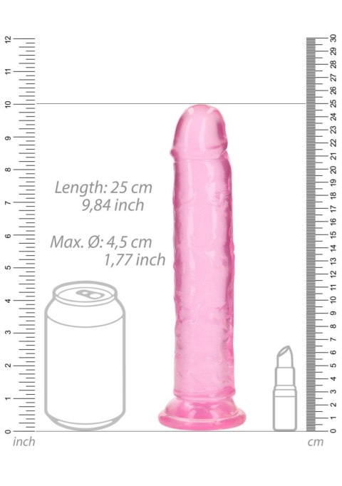 Straight Realistic Dildo with Suction Cup - 9'' / 23 Straight Realistic Dildo with Suction Cup - 9'' / 23