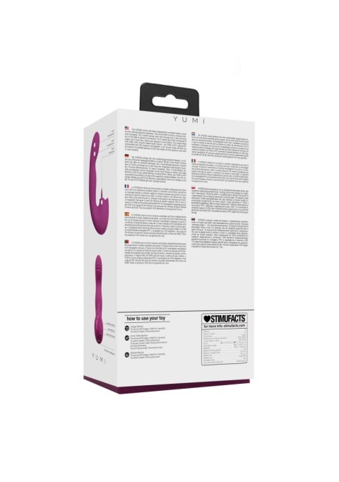 VIVE - Yumi - Rechargeable Triple Motor - G-Spot Finger Motion Vibrator and Flickering Tongue Stimul VIVE - Yumi - Rechargeable Triple Motor - G-Spot Finger Motion Vibrator and Flickering Tongue Stimul