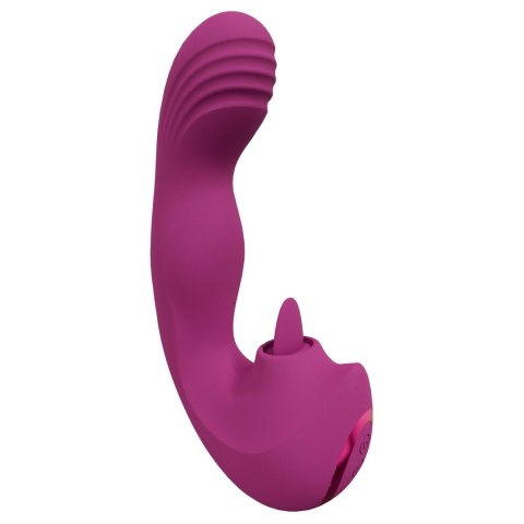 VIVE - Yumi - Rechargeable Triple Motor - G-Spot Finger Motion Vibrator and Flickering Tongue Stimul VIVE - Yumi - Rechargeable Triple Motor - G-Spot Finger Motion Vibrator and Flickering Tongue Stimul