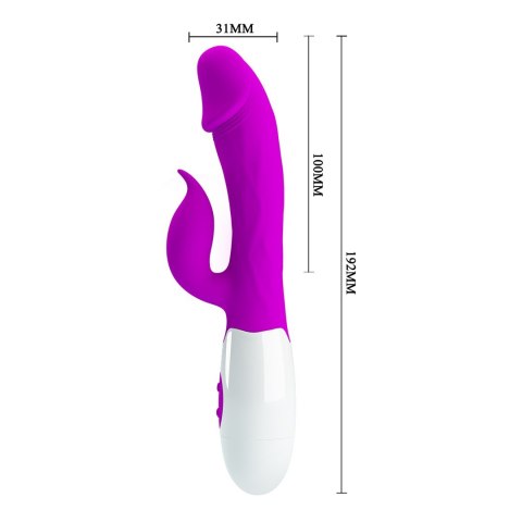 WIBRATOR PETER 19,2CM PRETTY LOVE WIBRATOR PETER 19,2CM PRETTY LOVE