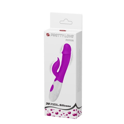 WIBRATOR PETER 19,2CM PRETTY LOVE WIBRATOR PETER 19,2CM PRETTY LOVE
