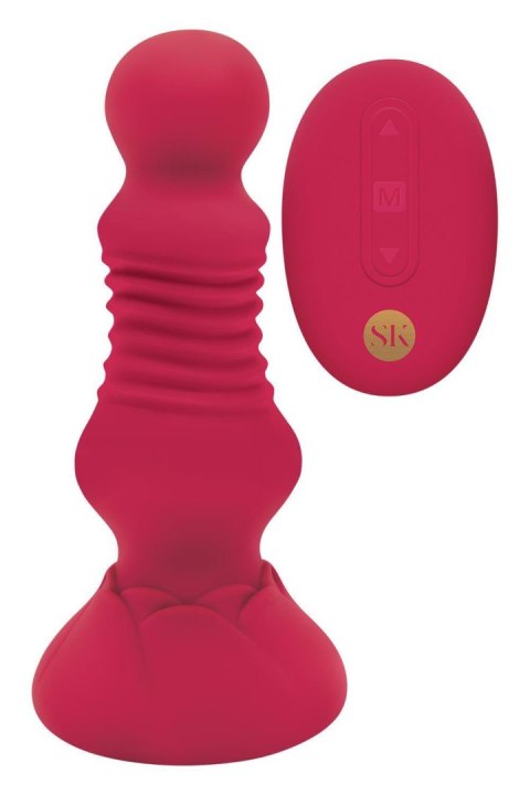SECRET KISSES REMOTE THRUSTING ROSEBUD BUTTPLUG SECRET KISSES REMOTE THRUSTING ROSEBUD BUTTPLUG