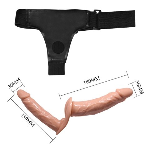 Strap on Ultra Female Passionate z dwoma dildami LyBaile Strap on Ultra Female Passionate z dwoma dildami LyBaile