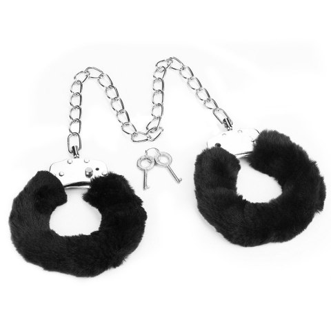 KAJDANKI FLUFFY LEG CUFFS CZARNE KAJDANKI FLUFFY LEG CUFFS CZARNE