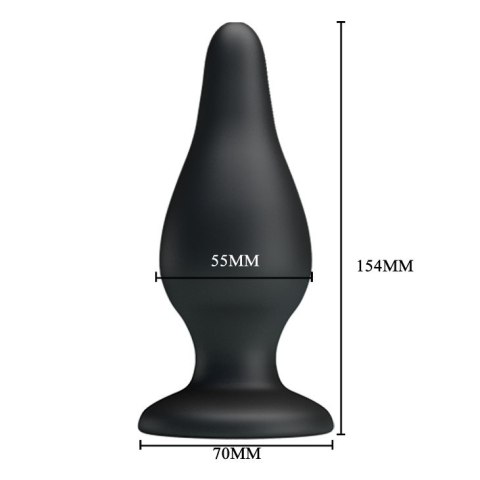 KOREK ANALNY PRETTY LOVE - STURDY SILICONE ANAL PLUG KOREK ANALNY PRETTY LOVE - STURDY SILICONE ANAL PLUG