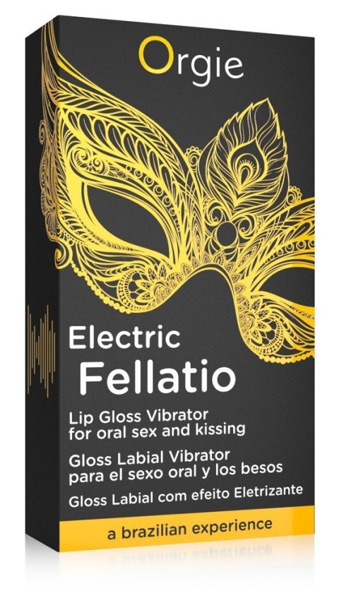 BŁYSZCZYK STYMULUJĄCY SEXY VIBE! - ELETRIC FELLATIO VIBRATING GLOSS 15ML BŁYSZCZYK STYMULUJĄCY SEXY VIBE! - ELETRIC FELLATIO VIBRATING GLOSS 15ML