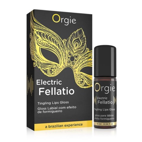 BŁYSZCZYK STYMULUJĄCY SEXY VIBE! - ELETRIC FELLATIO VIBRATING GLOSS 15ML BŁYSZCZYK STYMULUJĄCY SEXY VIBE! - ELETRIC FELLATIO VIBRATING GLOSS 15ML