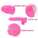 DILDO 8'' JELLY STUDS