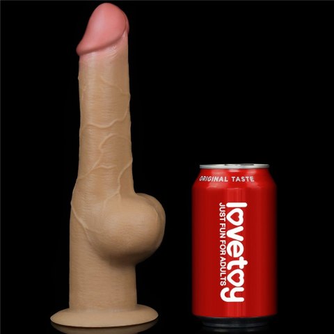 DONG 9.5'' DUAL LAYERED HANDLE COCK DONG 9.5'' DUAL LAYERED HANDLE COCK