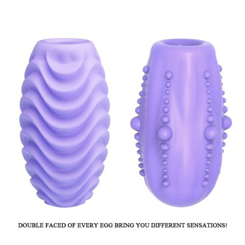 MASTURBATOR ROMANTIC DOUBLE-SIDED EGG MASTURBATOR ROMANTIC DOUBLE-SIDED EGG