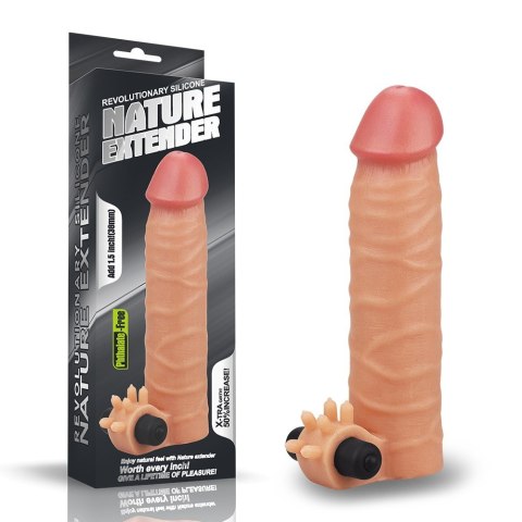 NAKŁADKA ADD 1.5 VIBRATING SILICONE EXTENDER NAKŁADKA ADD 1.5 VIBRATING SILICONE EXTENDER