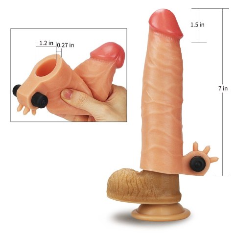 NAKŁADKA ADD 1.5 VIBRATING SILICONE EXTENDER NAKŁADKA ADD 1.5 VIBRATING SILICONE EXTENDER