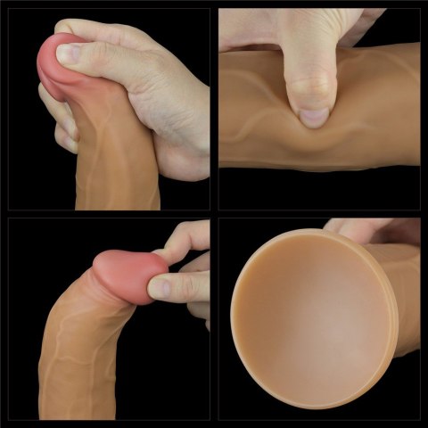 WIBRATOR 9.0'' DUAL LAYERED PLATINUM SILICONE ROTATOR WIBRATOR 9.0'' DUAL LAYERED PLATINUM SILICONE ROTATOR
