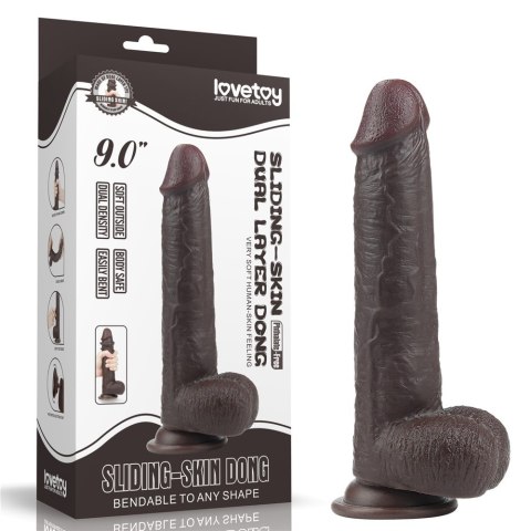 9'' SLIDING-SKIN DILDO 9'' SLIDING-SKIN DILDO
