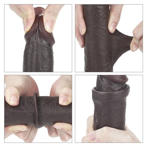 9'' SLIDING-SKIN DILDO 9'' SLIDING-SKIN DILDO