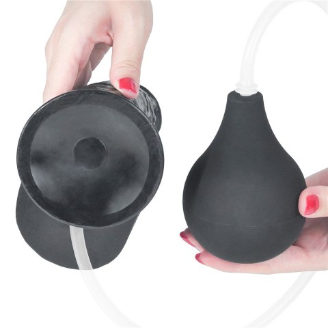 DILDO 10'' SQUIRT EXTREME DILDO - BLACK DILDO 10'' SQUIRT EXTREME DILDO - BLACK