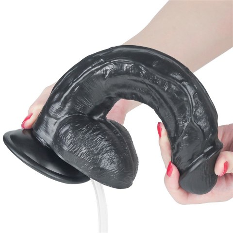 DILDO 10'' SQUIRT EXTREME DILDO - BLACK DILDO 10'' SQUIRT EXTREME DILDO - BLACK