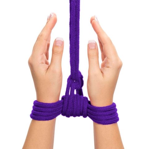 LINA FETISH BONDAGE ROPE 10M FIOLETOWA LINA FETISH BONDAGE ROPE 10M FIOLETOWA