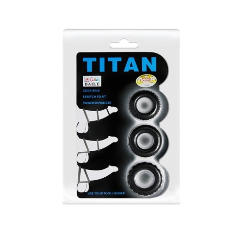 PIERŚCIENIE TITAN COCK RINGS PIERŚCIENIE TITAN COCK RINGS