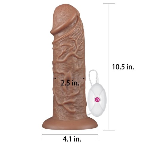 WIBRATOR 10.5'' KING-SIZED DILDO WIBRATOR 10.5'' KING-SIZED DILDO