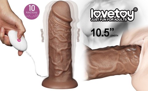 WIBRATOR 10.5'' KING-SIZED DILDO WIBRATOR 10.5'' KING-SIZED DILDO