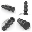 WIBRATOR ANALNY 7.8" KING SIZED VIBRATING ANAL RIGGER