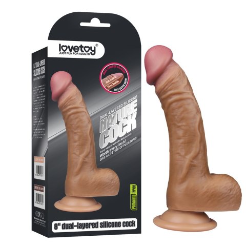 DILDO 8'' NATURE COCK DILDO 8'' NATURE COCK