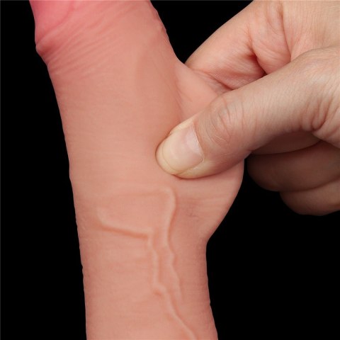 DILDO 7.5'' SLIDING SKIN DUAL LAYER DONG FLESH DILDO 7.5'' SLIDING SKIN DUAL LAYER DONG FLESH