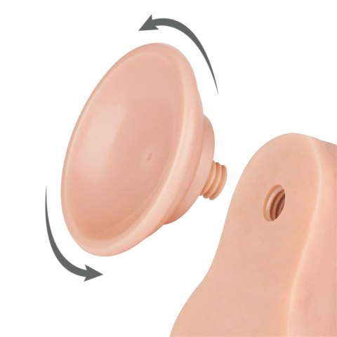 DILDO 8.5'' SLIDING SKIN DUAL LAYER DONG FLESH DILDO 8.5'' SLIDING SKIN DUAL LAYER DONG FLESH