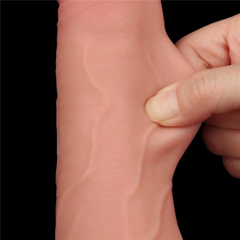 DILDO 8.5'' SLIDING SKIN DUAL LAYER DONG FLESH DILDO 8.5'' SLIDING SKIN DUAL LAYER DONG FLESH