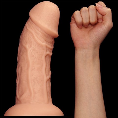 DILDO 9.5'' REALISTIC CURVED DILDO DILDO 9.5'' REALISTIC CURVED DILDO