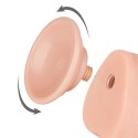 DILDO 9.5'' SLIDING SKIN DUAL LAYER DONG FLESH