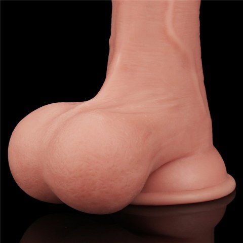 DONG 8.5'' SLIDING SKIN DUAL LAYER DONG - WHOLE TESTICL DONG 8.5'' SLIDING SKIN DUAL LAYER DONG - WHOLE TESTICL