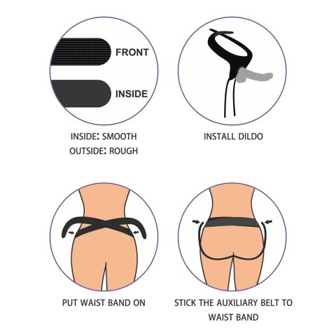 EASY STRAPON SET BLACK EASY STRAPON SET BLACK