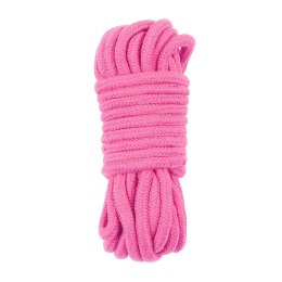 LINA FETISH BONDAGE ROPE 10M RÓŻOWA